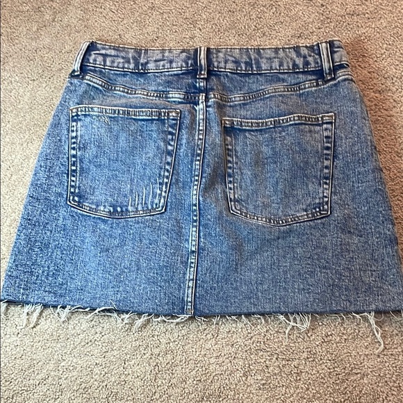 Wild Fable Blue Mini Skirt Casual - Picture 2 of 4